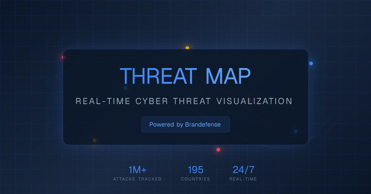 How the Threat Map Works | Brandefense Threat Map